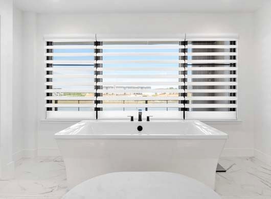 Pirouette Sheer Shades with PowerView Automation