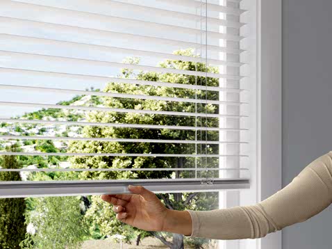 Modern Precious Metals Mini Blinds SimpleLift